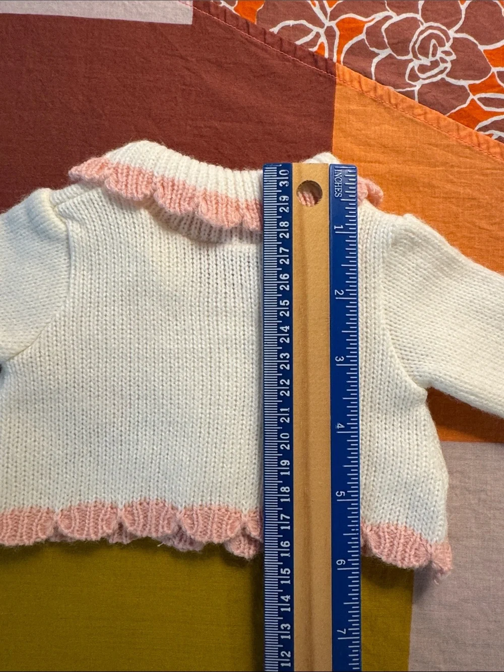 American girl bitty baby cardigan sweater